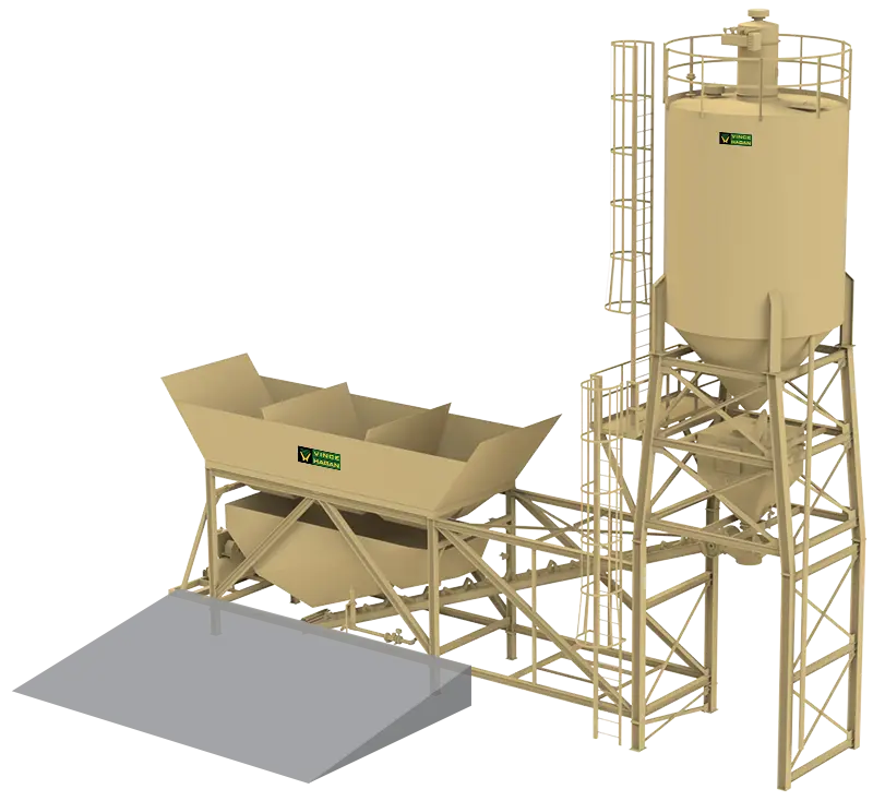 LP-DC - LP Series Direct Charge Batch Plant